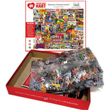 Hart Puzzles Favorite Comics 1000 Piece Puzzle, 1 EA, Multi Hart Puzzles