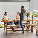 Outdoor Roller Shades for Patio with New Operation Mode (with Pull Rod-No Need Crank), Upgraded Materials Patio Shades Roller Up Outdoor with 95% UV Protection, Outdoor Blinds for Patio Proch May in Color