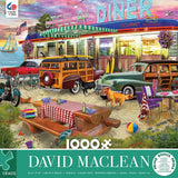 Ceaco - David Maclean - Beach Diner - 1000 Piece Jigsaw Puzzle Ceaco
