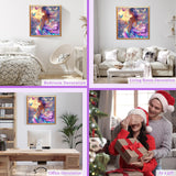 MAXBYE Diamond Paintings of Magic Elf, Fairy Diamond Art Kits for Adults, 5D Butterfly Girl Diamond Art Kits, Diamond Paintings for Home Décor Items, Extra 30% Diamonds, 12x12in MAXBYE