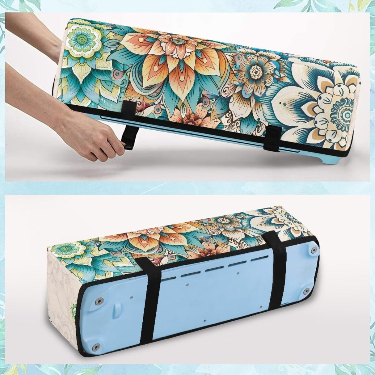 Binienty Dragonfly Dust Cover Compatible with Cricut Maker 3, Explore Air 2, Cricut Explore 3 Machine,Boho Flower Cutting Machine Covers with Pockets Die-Cut Tools & Accessories Binienty