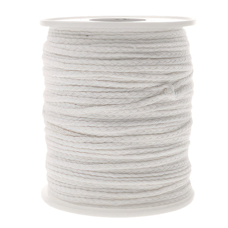Candle Wicks 100% Natural Cotton, Roll 200 Feet Twine String Spools Braid Candle Non-Smoke Candles Wicks for Candle Making Accessories DIY(1 Roll 200Feet Cotton Wire) Mother' Day+Easter Decor or Gifts kimairy