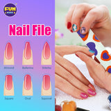 Kid Nail Art Kit for Girls, FunKidz Nail Studio Kits Size 17.91Wx12.4L with Peelable Nail Polish Nail Dryer Teens Makeup Mani Pedi Set Spa Party Gift FUN KIDZ