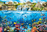 CASTORLAND 1500 Piece Jigsaw Puzzle, Pirate Island, Ocean and Coral Life, Adult Puzzle, Castorland C-152049-2 Castorland