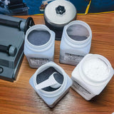 7 LBS Rock Tumbler Grit and Polish Refill & Tumbling Filler Media Supplies Kit, 4 Stage Bulk Grit + Plastic Pellets - Silicone Carbide Polisher Grit for Rock Polisher, Stone Polisher (7 Pounds) SACKORANGE