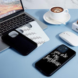 Konohan 6 Pieces Sublimation Blank Phone Case Cover Blank Printable Phone Case for DIY Customize Heat Press Rubber Protective Case(Compatible with iPhone 12/12 Pro) Konohan