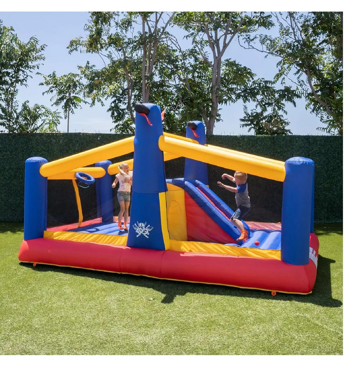 my 1st jump n play Double Bounce Inflatable House with Dodgeball my 1st jump n play