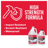 J-B Weld 1" Deep Pour Epoxy WaterClear, 24 Hour Cure, 1", 1.5 Gallon Kit J-B Weld