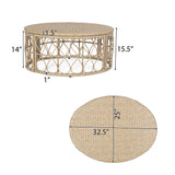 Christopher Knight Home Bruce Outdoor Coffee Table - Wicker - Light Brown Christopher Knight Home
