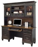 Martin Furniture Hartford Hutch, Brown - Fully Assembled Martin Furniture
