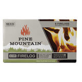 Pine Mountain Traditional 4-Hour Firelog, 6 Logs Long Burning Firelog for Campfire, Fireplace, Fire Pit, Indoor and Outdoor Use Pine Mountain