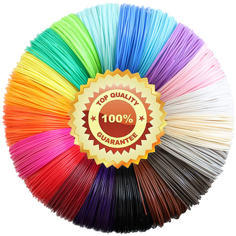 TTYT3D 1.75mm ABS 3D Pen Printer Filament Refills, 20 Colors, Each Color 3.5m, Total 70m ABS Sample Pack, Support for FDM 3D Printer 3D Pen, Not Suppor for 3Doodler Pen TTYT3D