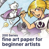 Strathmore 200 Series Sketch Pad, 8.5x11 inch, 100 Sheets, Side Wire - Artist Sketchbook for Drawing, Illustration, Art Class Students Strathmore