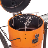 Oklahoma Joe's® Bronco Pro Drum Smoker, Orange - 19202100 Oklahoma Joe's