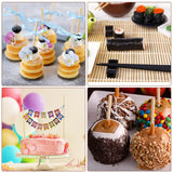 50Pcs Wooden Dowel Rods 1/4 x 12 Inch Wood Sticks for Crafts, Precut Wooden Rod Sticks Natural Wood Dowels for Craft and DIY Projects, Cake Dowels Hardwood Craft Dowel Rods Rclxl