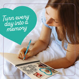 DIY Journal Kit for Girls - Great Gift for 8-14 Year Old Girl - Cool Birthday Easter Gifts Ideas for Teens - Fun, Cute Art & Crafts Kits for Tween Teenage Kids- Scrapbook & Diary Supplies Toy Set Pretty Me