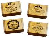 Personalized Recipe Box For Her - Custom Wood Recipe Organizer With Dividers - Kitchen Gift For Mom and Grandma My Personal Memories