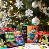 Artspal Soft Oil Pastels Set, 24 Vibrant Colors, Oil Pastel Crayons for Artists, Beginners, Teachers, Students, Great Blending and Layering for Art Supplies, Art Painting, Drawing (10 x 70 mm) Arts Pal