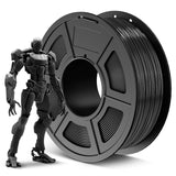 SUNLU ABS Filament 1.75mm 3D Printer Filament, Highly Resistant Durable, Heat Resistance, Excellent Toughness, Compatible with 99% FDM 3D Printers, 1kg Spool (2.2lbs), Black SUNLU