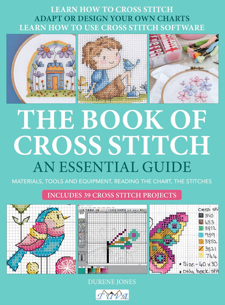 The Book of Cross Stitch: An essential guide WoodArtSupply