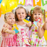 VENUSFIT Princess Party Favors - 12 PCS Princess Birthday Party Supplies - Princess Bubbles & Paint Crafts - Princess Birthday Decorations Goodie Bags Gifts Prizes for Kids Girls Toddler VENUSFIT
