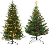 20 Inches Christmas Tree Stand for Artificial Trees,Bold Upgraded Version Base Metal Xmas Tree Folding Replacement Holder, Folding Christmas Tree Base for 3—10 Ft Artificial Trees Flyowl