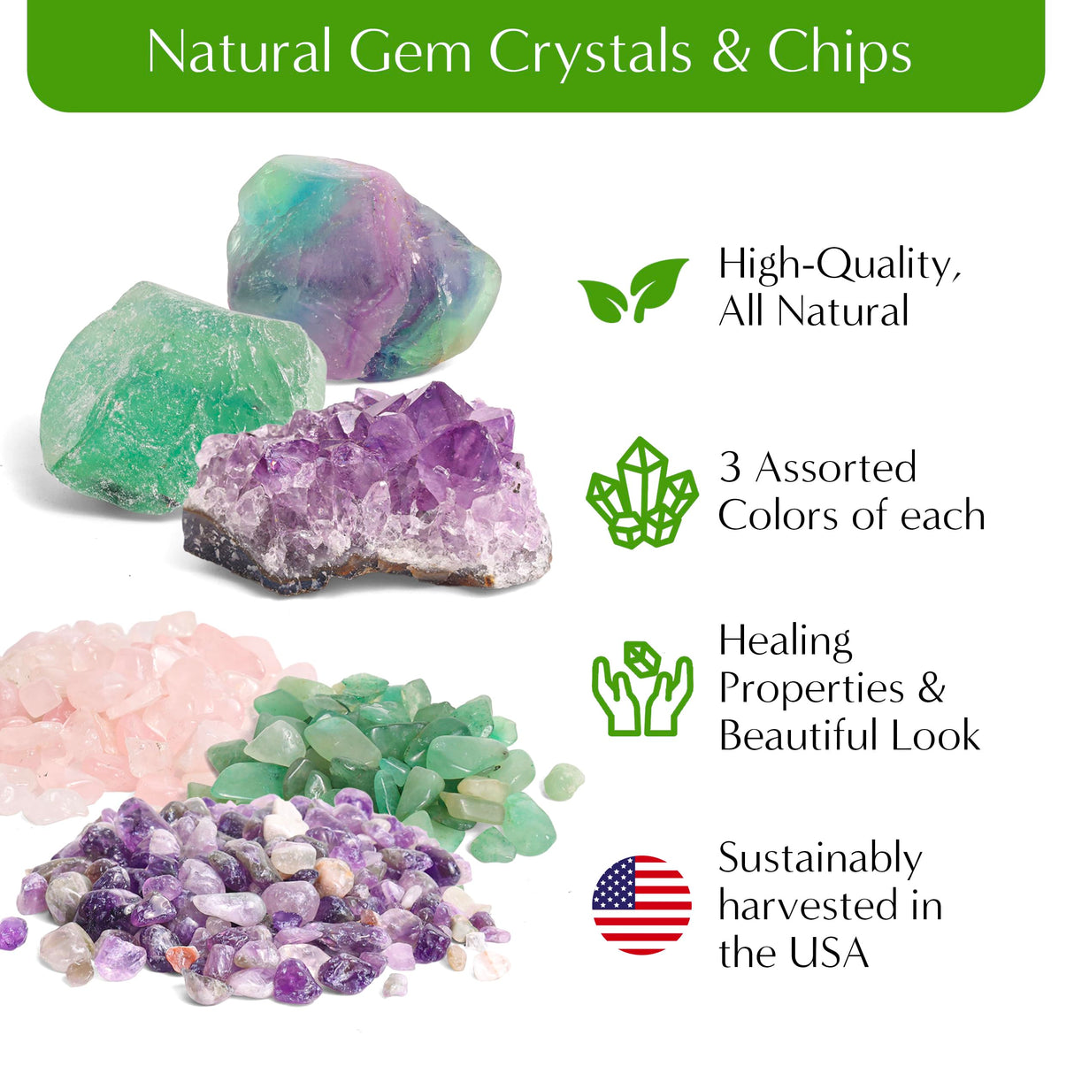 Creations by Nathalie – DIY Large Terrarium Starter Kit with Soil, Moss, Pebbles, Healing Crystal, Tools & Supplies – Terrarium Kit for Adults & Kids, Handcrafted in USA Creations by Nathalie