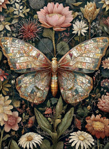 Fairyland JinWenn Diamond Art Kits for Adults Beginner, Butterfly Diamond Painting Kits 5D Diamond Dots Gem Art Crafts with Tools,Round Full Drill Funny Crafts for Home Wall Decor&Gift-12x16 inch Fairyland JinWenn