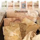 168Pcs Scrapbook Supplies Kit - Textured & Rice Paper for Scrapbooking, Junk Journals, Decoupage, Card Making & Mixed Media Collage NPCSWXQ