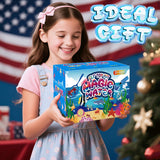 KAISASA Magic Water Elf Toy Kit, Aqua Fairy Water Gel Kit for Kids with 24 Magic Gels, Aqua Fairy kit with 24 Shape Molds, DIY Creative Art Crafts Kits, Birthday Gifts & Party for Girls and Boys KAISASA