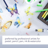 Canson Artist Series Mixed Media Book, Side Wire Bound, 7x10 inches, 40 Sheets - Lay Flat Art Notebook for Painting, Sketching, Drawing Canson