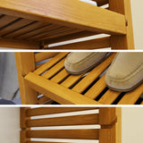 John Louis Home Solid Wood Walk-In Closet Organizer - 100% Real Wood Cut-to-Fit System with Adjustable Shelves, Metal Garment Bars & Ventilated Design for Custom Storage (Honey Maple) John Louis Home