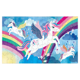 Mudpuppy Unicorn Magic 75 Piece Lenticular Puzzle from Mudpuppy - Exciting and Innovative Jigsaw Puzzle for Kids, 17.75" x 11", Watch The Completed Puzzle Transform Before Your Eyes, Ages 5+ Mudpuppy
