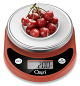 Ozeri Pronto Digital Multifunction Kitchen and Food Scale,Burnt Ochre Ozeri