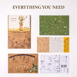 ROBOTIME 3D Puzzles Wooden Artifical Flower Chamomile DIY Model Building Kit to Build for Adults Bouquet Botanical Collection Craft Brain Teaser Puzzle Creative Gift Home Decor ROBOTIME