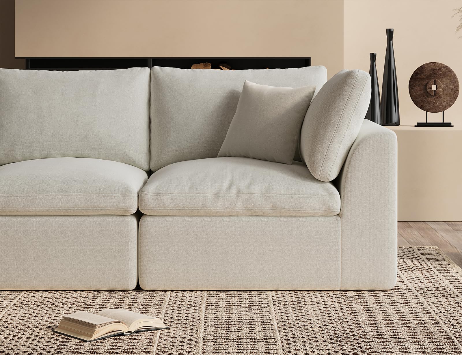 ohllob Cloud Sectional Couch - Thumbnail 2