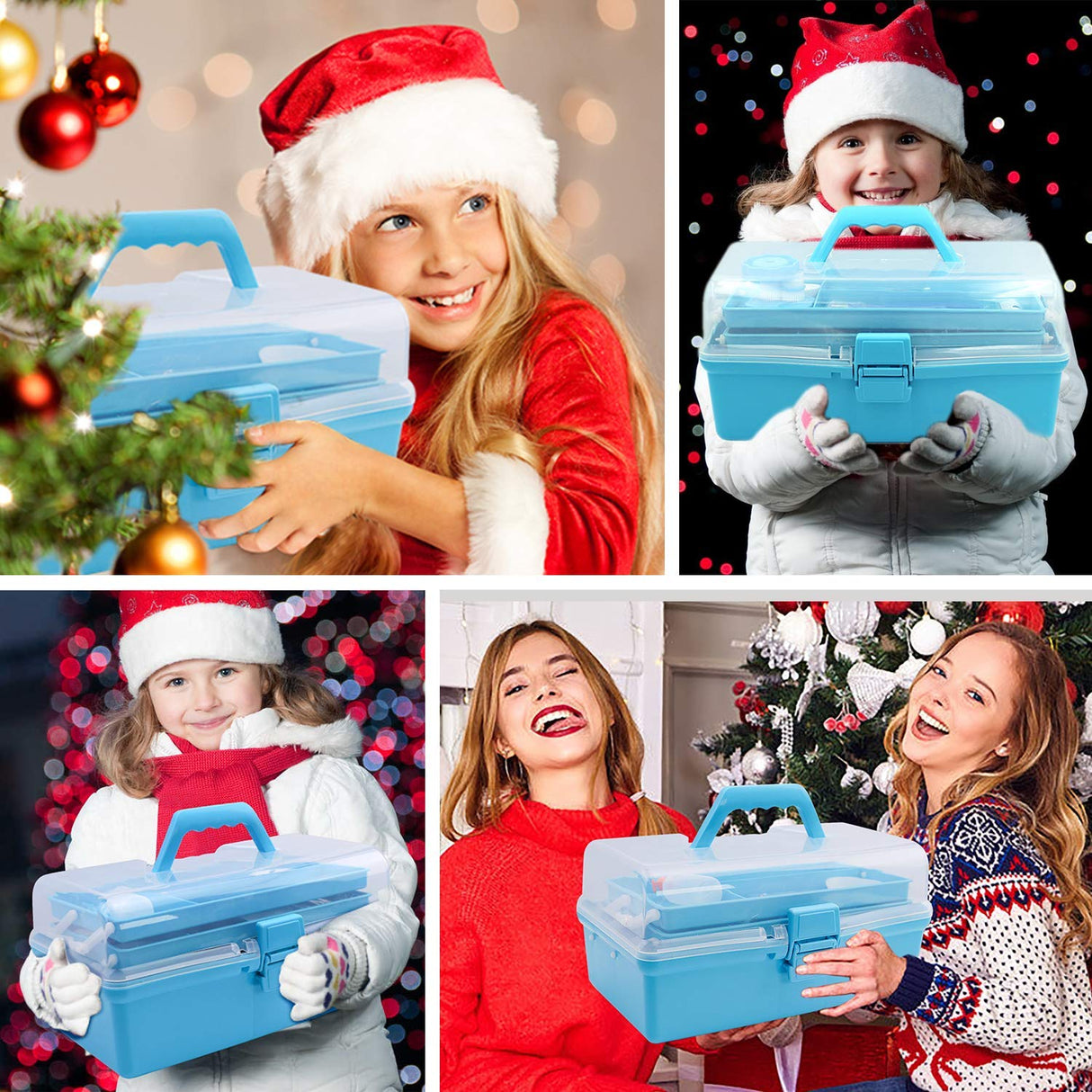 JoyPlus Quilling Kits for Beginners with Manual, 24 Tools & Supplies with Durable Storage Box, Updated Paper Crimper Tool, Premium Husking Board & Electronic Pen Blue JoyPlus