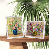 PETAFLOP Wooden 8x10 Picture Frame Set of 18, White Distressed Photo Frames Fits 8 by 10 for Wall or Tabletop Display PETAFLOP