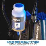 Evolution Power Tools EVOMAG42 1 5/8" Diameter x 2" Depth Magnetic Drilling System Evolution