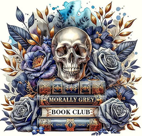 ARPADAMO Skull Book Diamond Art Kits for Adults,5D Diamond Painting DIY Book Diamond Art Diamond Painting Kits for Adult,Round Full Drill Diamonds, Diamond Art Kits for Home Decor-14x14inch ARPADAMO