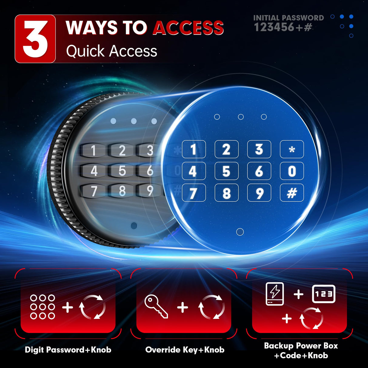 Superday 12-15 Rifle Gun Safe with Keyboard, Quick Access Large Gun Safe for Rifles, Locking Gun Cabinet Rifle Safe with Gun Safes Pockets and Adjustable Rifle Rack for Home, Office（White） Superday