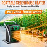 DR. INFRARED HEATER DR218-3000W Greenhouse Garage Workshop Infrared Heater, 3000-watt DR. INFRARED HEATER