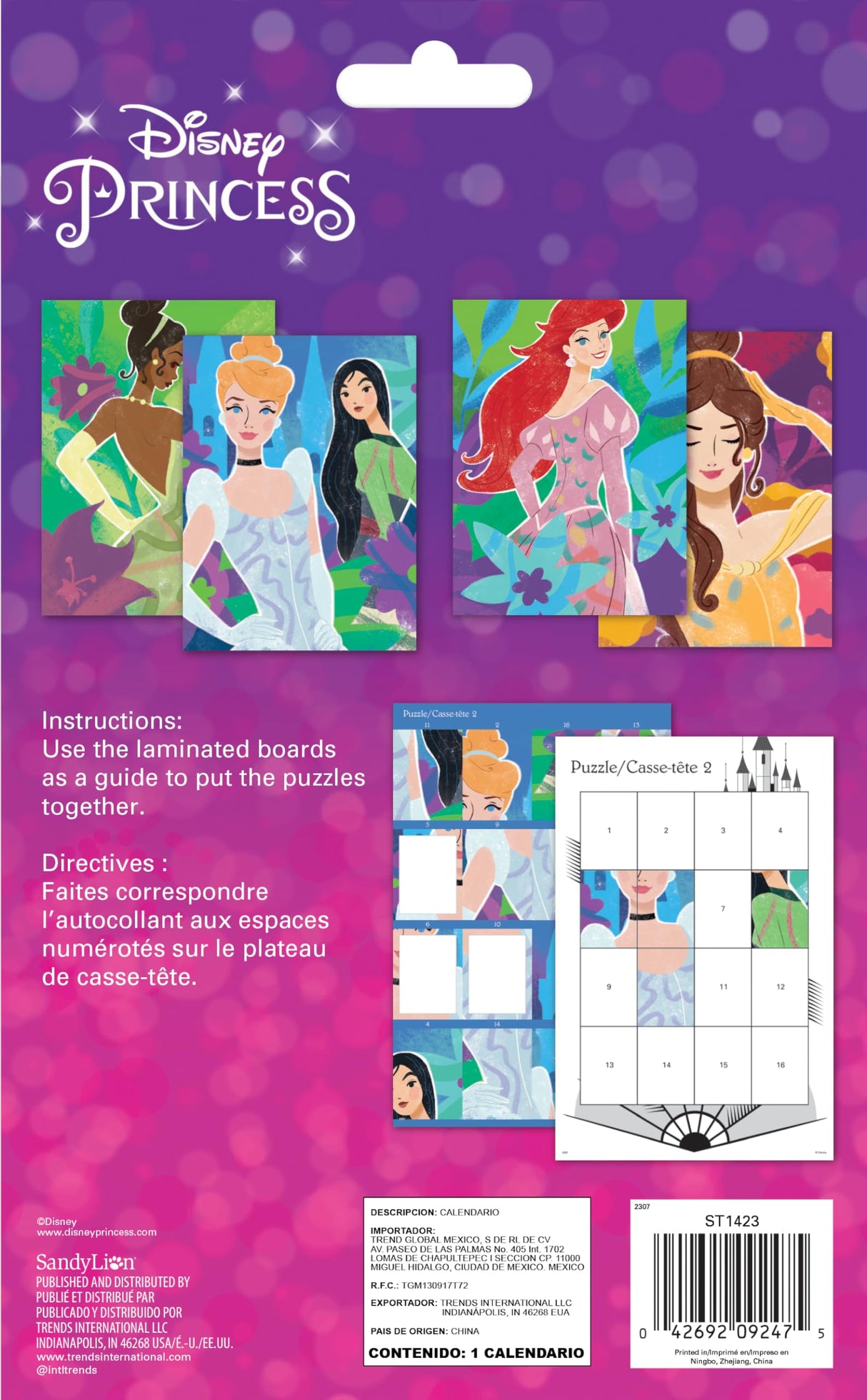 Disney Princess - Sticker Puzzle Pack Sticker Puzzle Pack Trends International