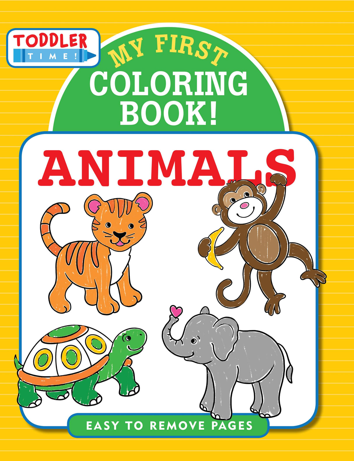 My First Coloring Book - Animals PETER PAUPER PRESS