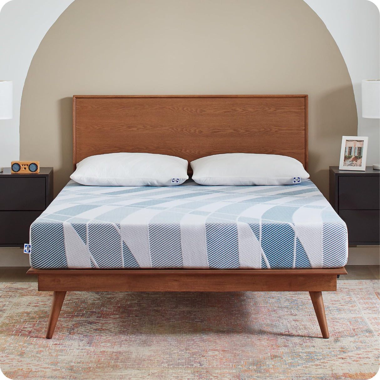 Sealy Dreamlife 8” Foam Mattress-in-a-Box, Queen, SealyComfort Gel Memory Foam, Surface-Guard Technology, Breathable Comfort Sealy