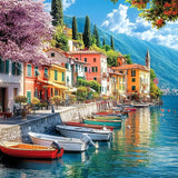 JXDXDJ Landscape 5D Diamond Painting Kits for Beginners,DIY Tree Diamond Art Kits for Adults Round Diamond Dots for Adults,5D Full Drill Painting Kit Art and Crafts,Home Wall Decor 13.78X 13.78 Inch JXDXDJ