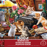 Ceaco - Paws Gone Wild - The Writer's Cats - 550 Piece Jigsaw Puzzle Ceaco