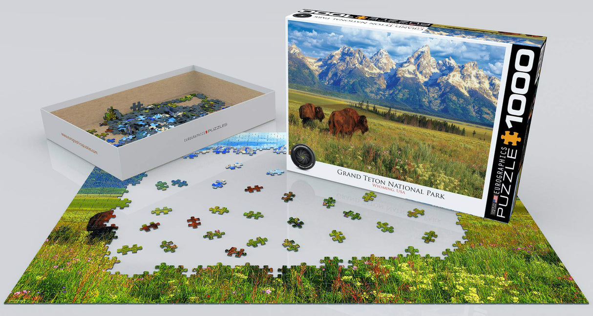 EuroGraphics Grand Teton National Park Photography by Steve Hinch 1000-Piece Puzzle EuroGraphics