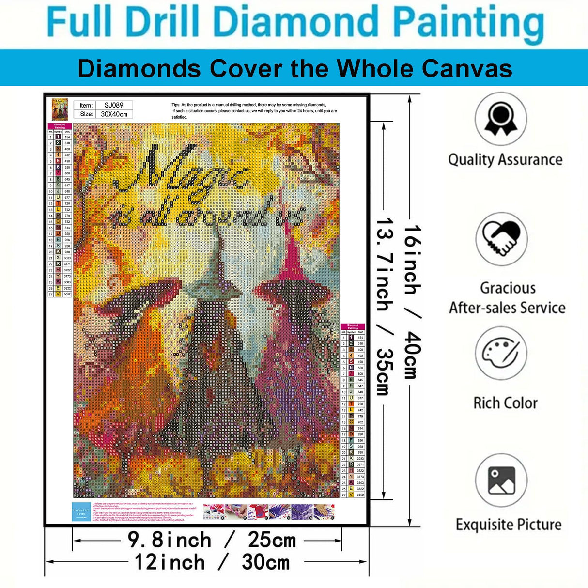 Scary Halloween Diamond Art Kits for Adults,5D Full Round Drill Magic Witch Diamond Painting Kits for Beginners Three Witches,DIY Gem Art and Crafts Paint by Diamonds Easy,Home Wall Decor 12X16 Inch SJDIYSTORE