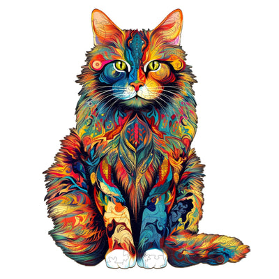 Jigfoxy Wooden Puzzle for Adult, Unique Animal Shape Wood Jigsaw Puzzles Gifts for Adults, Challenging Jigsaw Puzzle（L-16.5 * 13.2in-300Pcs）
